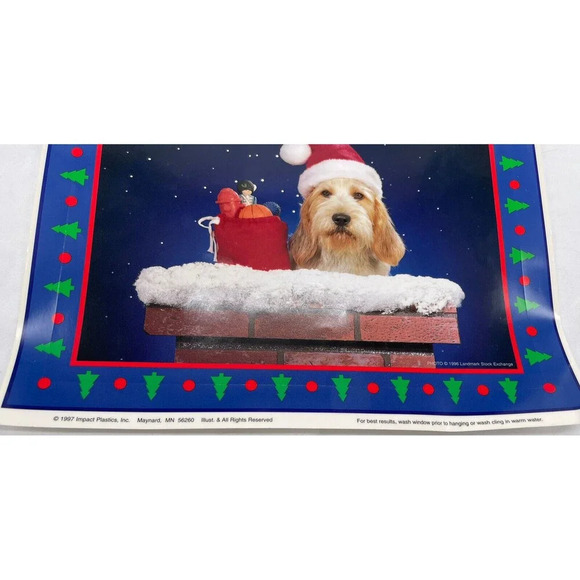 Vintage Classic Clings Window Clings Cat & Dog Pet Photography 1997 New - Picture 5 of 9